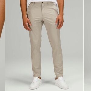 Lululemon Commission Pant Slim Warpstreme in Silverstone SZ 28 X 34” 2021 *flaws